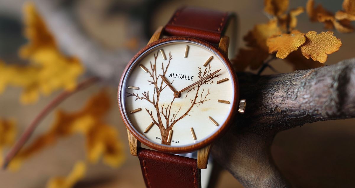 Montre Artisanale Buttercream Luxe Craft - Ton Crème/beurre - Modèle 13989